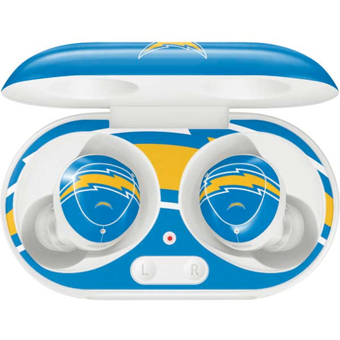 NFL Los Angeles Chargers Large Logo Galaxy Buds Plus Skin